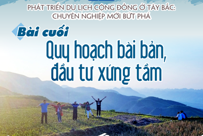 Bài cuối: Quy hoạch bài bản, đầu tư xứng tầm