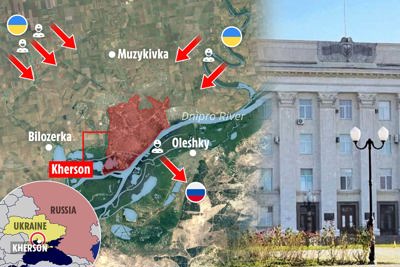 Kherson: Nga rút quân, Ukraine lo sập bẫy