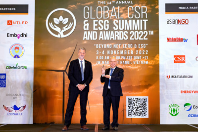 Vinamilk nhận giải thưởng quốc tế cho những nỗ lực thúc đẩy CSR và ESG