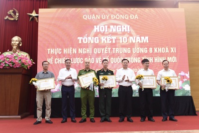 Quận Đống Đa: Phát triển kinh tế gắn với đảm bảo quốc phòng, an ninh