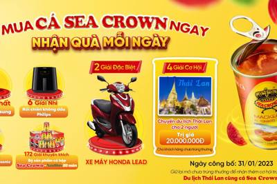 Chương trình 'Mua Cá Sea Crown Ngay – Nhận quà mỗi ngày' 