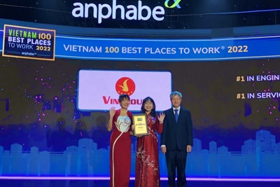 Vingroup thuộc Top 10 nơi làm việc tốt nhất Việt Nam