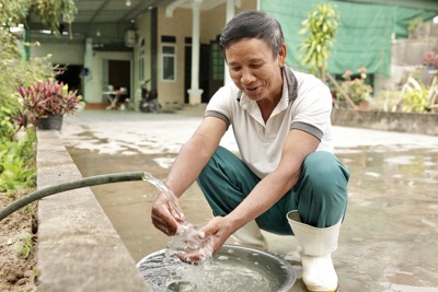 Nghệ An: Carlsberg mang nước sạch về với người dân xã Hưng Phúc