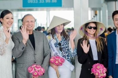 Chủ tịch cuộc thi Hoa hậu Du lịch thế giới đến Việt Nam