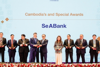 SeABank nhận giải thưởng đặc biệt Cấp khu vực ASEAN Business Award 2022