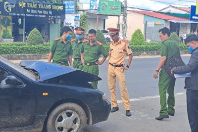 Xe biển số xanh gây tai nạn làm chết nữ sinh đã dùng rượu bia