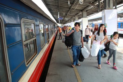 Đường sắt lập thêm nhiều tàu đi các tỉnh miền Trung dịp Tết Nguyên đán 2023