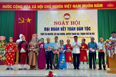 Ngày hội đại đoàn kết toàn dân ở khu dân cư là nét đẹp truyền thống