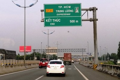 Cao tốc TP Hồ Chí Minh - Trung Lương sẽ mở rộng gấp đôi?