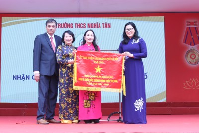 Kỷ niệm 35 năm ngày thành lập trường THCS Nghĩa Tân