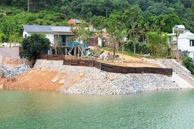 Hà Nội: Tiếp tục phát sinh vi phạm hồ chứa mới tại Sóc Sơn