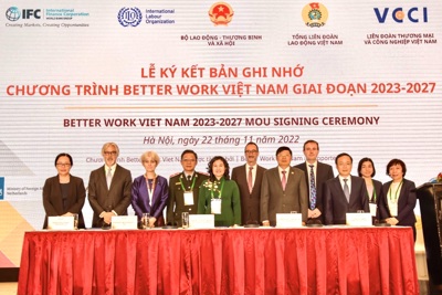 Gần 1 triệu người lao động hưởng lợi từ Chương trình Better Work Việt Nam