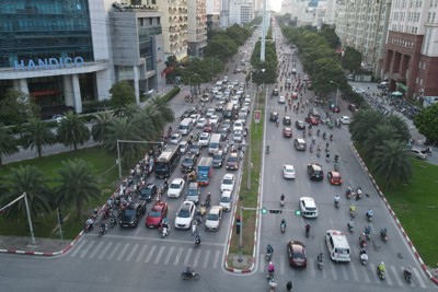 Điều chỉnh giao thông nút giao Mễ Trì – Lê Quang Đạo – Châu Văn Liêm