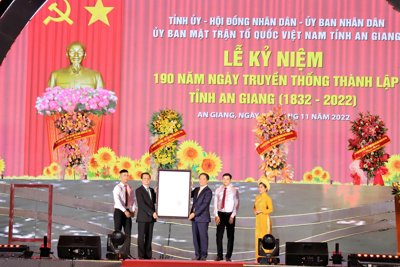 An Giang kỷ niệm 190 năm Ngày thành lập