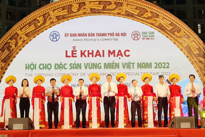 Khai mạc Hội chợ Đặc sản vùng miền Việt Nam 2022