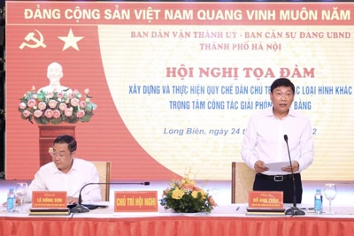Hà Nội: Thực hiện hiệu quả quy chế dân chủ trong công tác GPMB