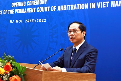 Khai trương văn phòng đại diện Tòa trọng tài thường trực (PCA) tại Hà Nội 