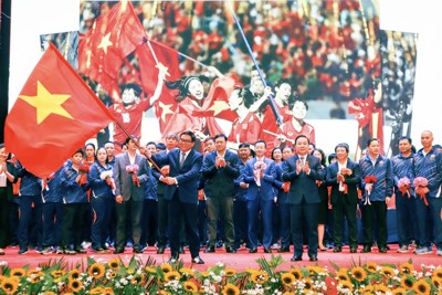 Đoàn thể thao Hà Nội hướng tới Đại hội Thể thao toàn quốc lần thứ IX