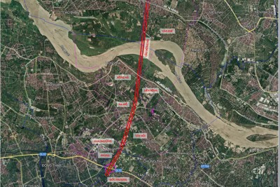 Hà Nội: Công bố chỉ giới đường đỏ Vành đai 4 đi qua ba huyện