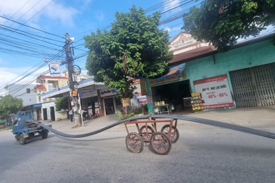 Xe tự chế ngang nhiên “đánh võng” trên đường phố Hải Phòng
