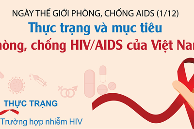  Dịch HIV đang có xu hướng gia tăng tại Việt Nam