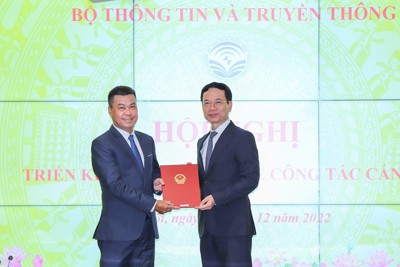Ông Nguyễn Văn Bá được bổ nhiệm giữ chức Tổng biên tập báo VietNamNet