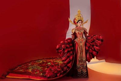 Hé lộ trang phục dân tộc đầy uy quyền của Phương Anh tại Miss International 2022