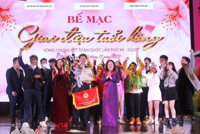 Đoàn Hà Nội đoạt giải Nhất Hội thi “Giai điệu tuổi hồng” toàn quốc năm 2022