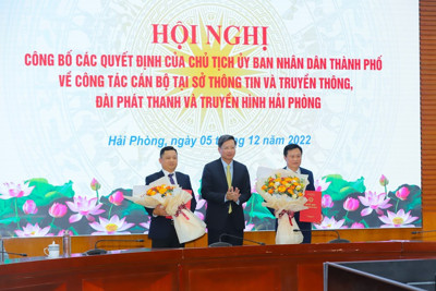 Bổ nhiệm Giám đốc Sở Thông tin và Truyền thông Hải Phòng