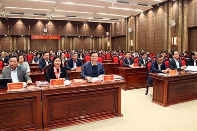 Thành ủy Hà Nội xây dựng chương trình, kế hoạch thực hiện Nghị quyết T.Ư 6