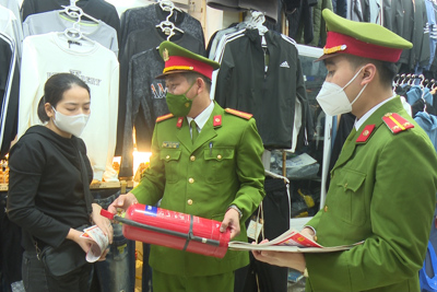 Tăng cường phòng ngừa cháy nổ tại các chợ ở huyện Thường Tín