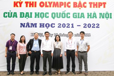 Kỳ thi Olympic bậc THPT của ĐH Quốc gia Hà Nội diễn ra đầu tháng 1/2023