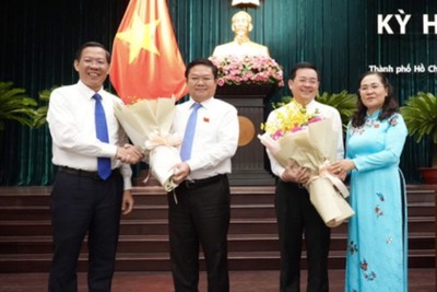 HĐND TP Hồ Chí Minh bầu bổ sung 2 ủy viên UBND TP