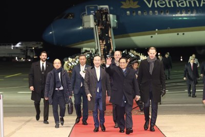 Thủ tướng Chính phủ Phạm Minh Chính bắt đầu thăm chính thức Luxembourg