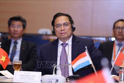 Thủ tướng Phạm Minh Chính tiếp lãnh đạo các tập đoàn kinh tế Luxembourg