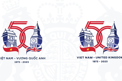 Công bố Logo kỷ niệm 50 năm quan hệ Việt Nam - Vương quốc Anh