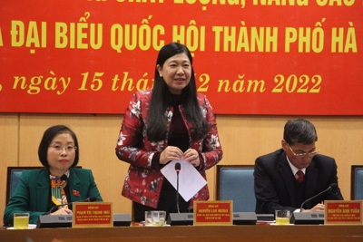 Hà Nội: Đề xuất nhiều giải pháp tăng chất lượng hoạt động của ĐB Quốc hội