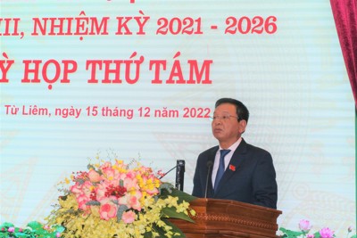 Quận Nam Từ Liêm: Thu ngân sách nhà nước năm 2022 đạt hơn 8.000 tỷ đồng