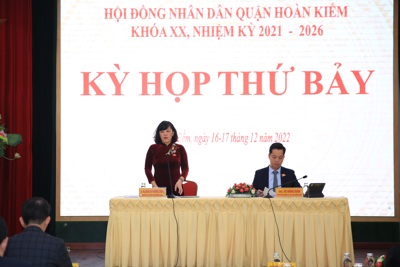 Khai mạc Kỳ họp thứ 7, HĐND quận Hoàn Kiếm, Hà Nội