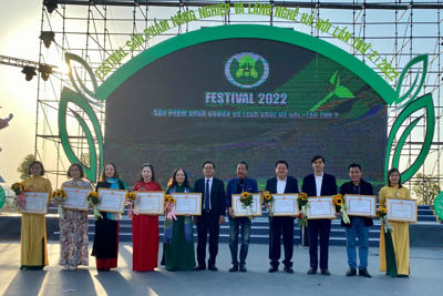 Bế mạc Festival sản phẩm nông nghiệp và làng nghề Hà Nội năm 2022