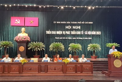 TP Hồ Chí Minh: GRDP năm 2022 tăng trưởng 9,03%