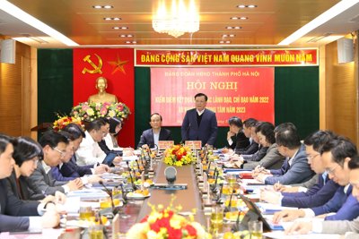 Bí thư Thành ủy Hà Nội chỉ đạo Hội nghị kiểm điểm Đảng đoàn HĐND TP
