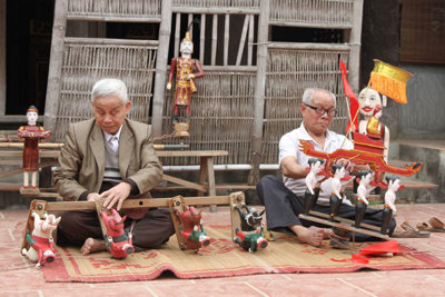 Bảo tồn nghệ thuật múa rối nước ở huyện Thạch Thất