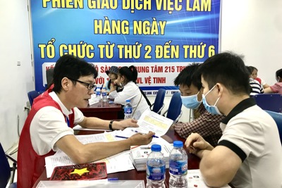 Người lao động, sinh viên được hỗ trợ tìm việc làm bán thời gian 