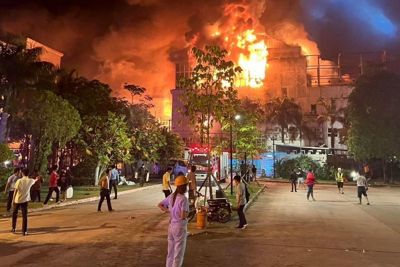 Cháy lớn tại casino ở Campuchia, ít nhất 10 người thiệt mạng