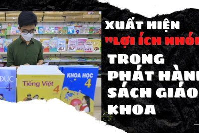 Hàng loạt sai phạm của NXB Giáo dục về sách giáo khoa