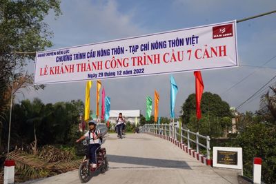 Nam Long chung tay tài trợ 10 cây cầu giao thông tại Long An