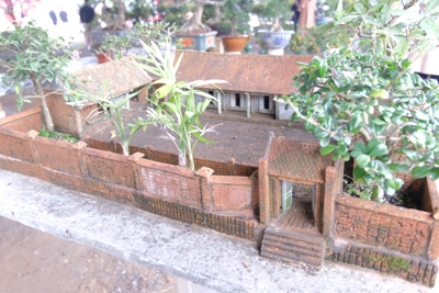 Ngắm nhìn làng quê Việt thu nhỏ dưới bàn tay nghệ nhân bonsai Hà thành