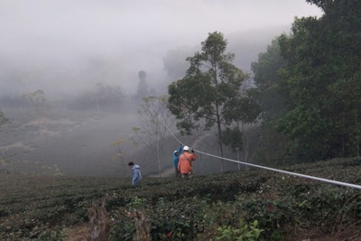 Chuyện những người công nhân không nghỉ trên các công trường xuyên Tết