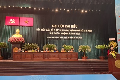 Liên hiệp các tổ chức hữu nghị TP Hồ Chí Minh đại hội lần thứ IV